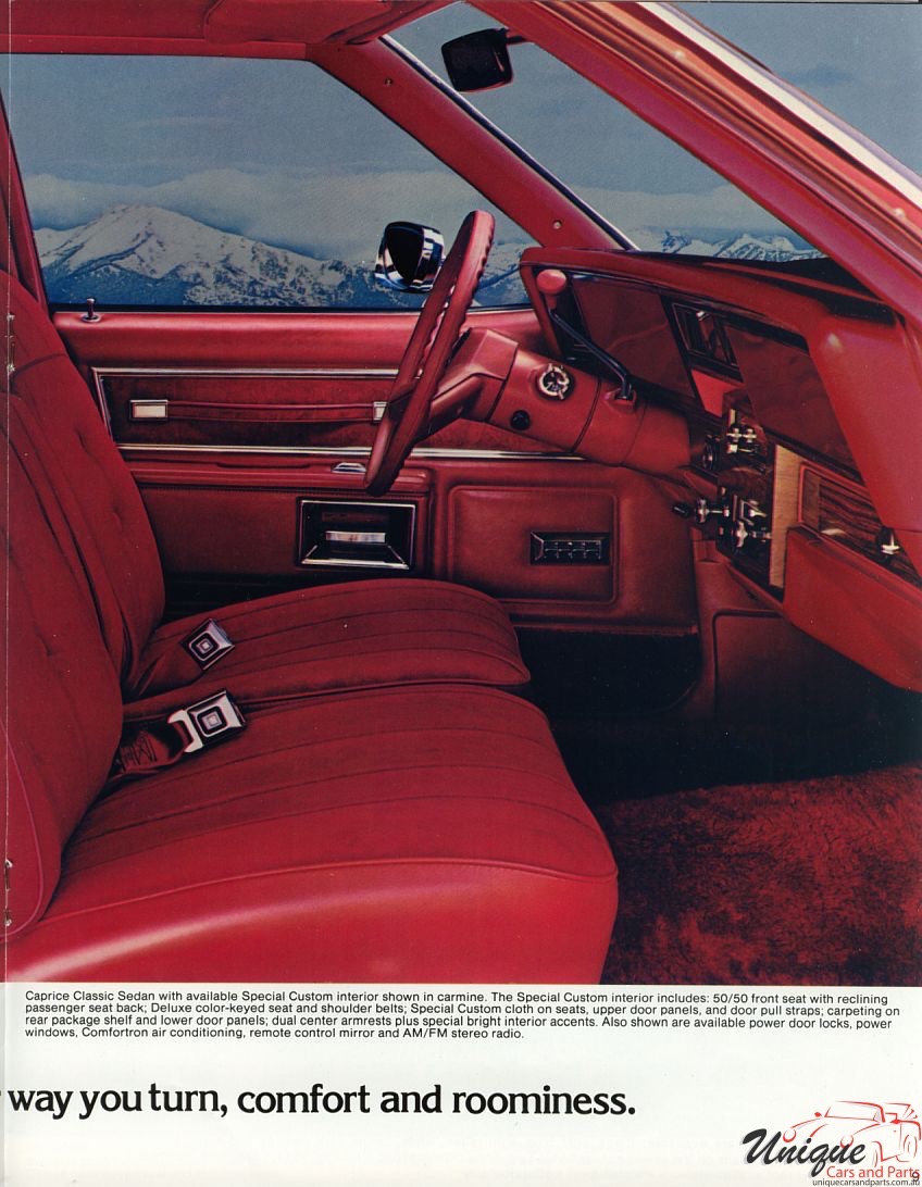 1979 Chevrolet Caprice Impala Brochure Page 4